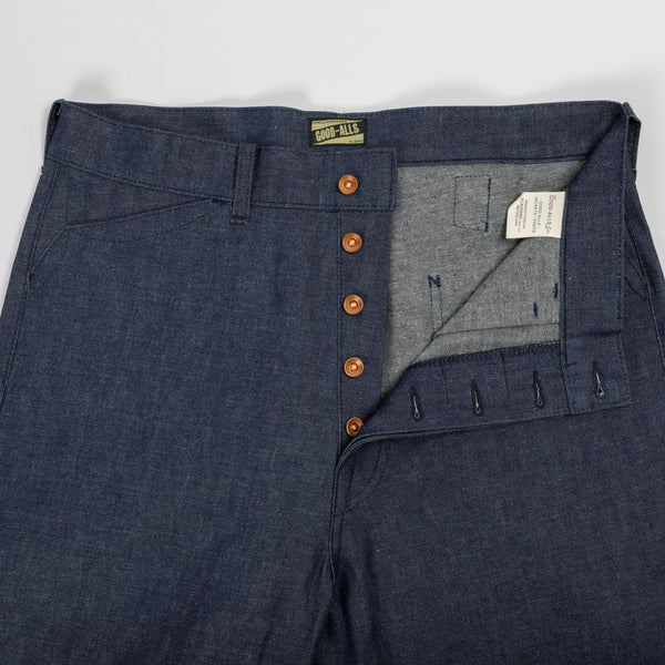 1930's Pantalon - 9.5oz Sanforized denim