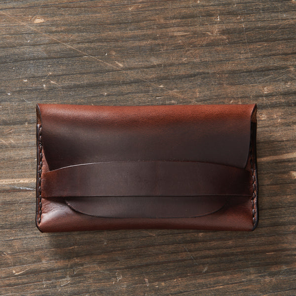 BLAUGANG Kreditkartenetui - Horween Chromexcel Braun