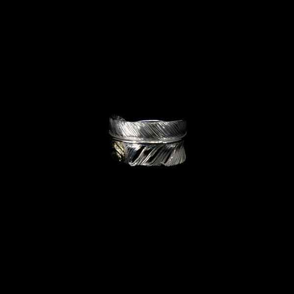 KinG Smith Feather Ring with Gold Point