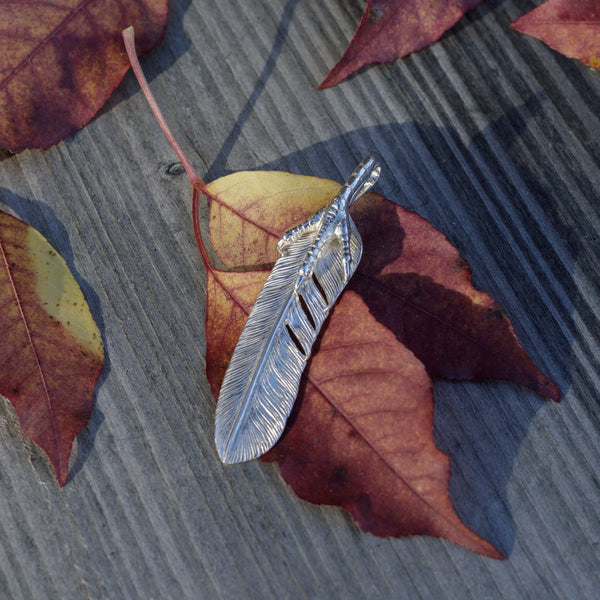 KinG Smith Feather with Eagle Claw  Right / Large